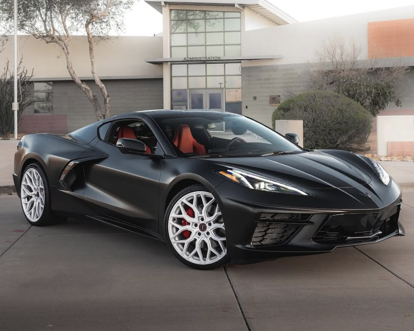 Corvette Matte with ceramic coating