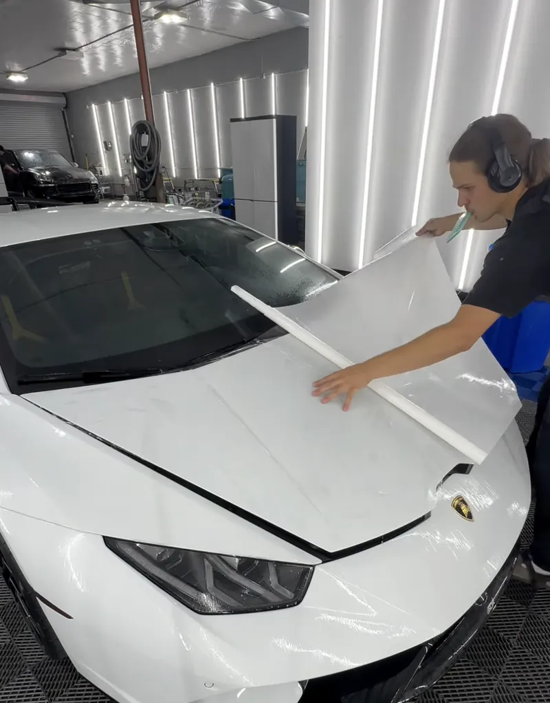 Paint protection film installation